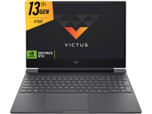 اتش بي لابتوب الألعاب Victus 15-fa2104TX، معالج Intel Core™ i7-13620H بسرعة تصل إلى 4.9 جيجاهرتز، بطاقة رسوميات NVIDIA GeForce RTX 4050 - أفضل سعر