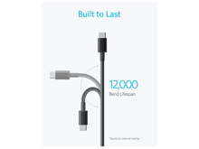 Anker Nylon USB-C to USB-C 2.0 Cable 6ft - Best Prices