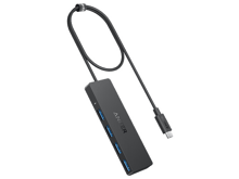 أنكر موزع يو اس بي سي 4 منافذ USB 3.0 متعددة مع سرعة نقل بيانات تصل إلى 5 جيجابت في الثانية، مخصص لأجهزة Type-C. - أفضل سعر