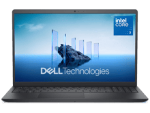 ديل لابتوب مقاس 15.6 بوصة، دقة FHD، معالج Intel Core 3 100U، ذاكرة RAM سعة 8 جيجابايت، بطاقة رسومات Intel UHD، ذاكرة DDR4، قرص تخزين SSD سعة 512 جيجابايت، طراز DC15250 - أفضل سعر