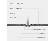 ديل لابتوب مقاس 15.6 بوصة، دقة FHD، معالج Intel Core 3 100U، ذاكرة RAM سعة 8 جيجابايت، بطاقة رسومات Intel UHD، ذاكرة DDR4، قرص تخزين SSD سعة 512 جيجابايت، طراز DC15250 - أفضل سعر