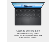 ديل لابتوب مقاس 15.6 بوصة، دقة FHD، معالج Intel Core 3 100U، ذاكرة RAM سعة 8 جيجابايت، بطاقة رسومات Intel UHD، ذاكرة DDR4، قرص تخزين SSD سعة 512 جيجابايت، طراز DC15250 - أفضل سعر