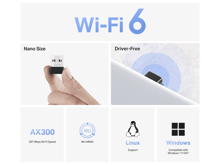 Mercusys AX300 Nano Wireless USB Adapter - Best Prices
