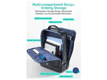 Coteci Luxury Miltifunctional Business Backpack 14037 - Best Prices