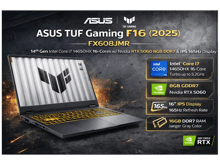 اسوس لابتوب تف جيمنج اف 16 FX608JMR-RV060 - أفضل سعر