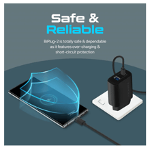PROMATE BiPlug-2 17W High-Speed Dual Port Charger - Best Prices