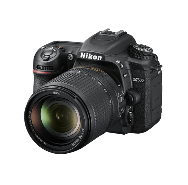 نيكون D7500 DSLR كاميرا مع عدسة 18-140ملم