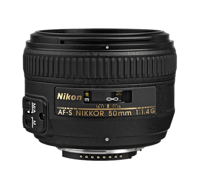 نيكون عدسة 50 ملم AF-S NIKKOR f/1.4G