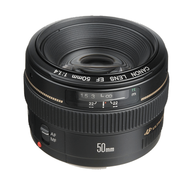 كانون عدسة اي اف 50 ملم f/1.4 USM
