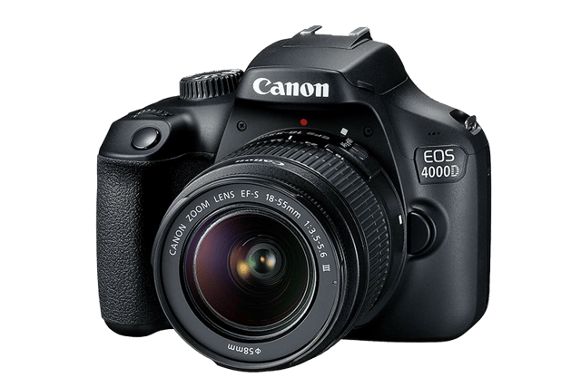 كانون كاميرا DSLR 4000D مع عدسة 18-55ملم