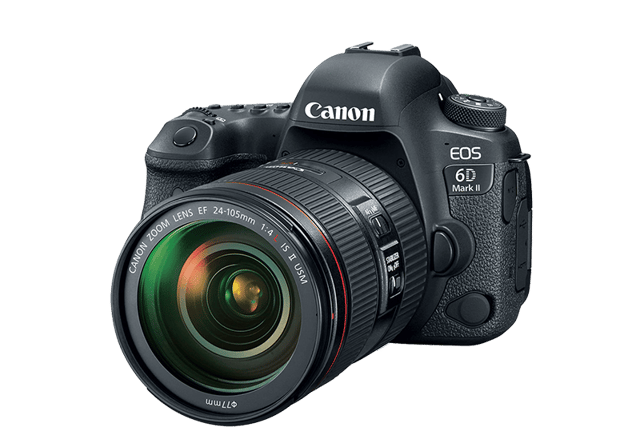 كانون EOS 6D Mark II DSLR كاميرا مع عدسات 24-105mm f/4L II