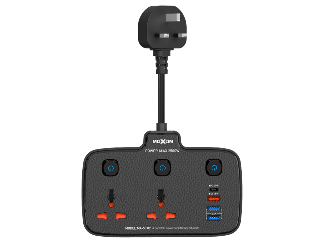 Moxom MX-ST09 Home & Travel Power Strip