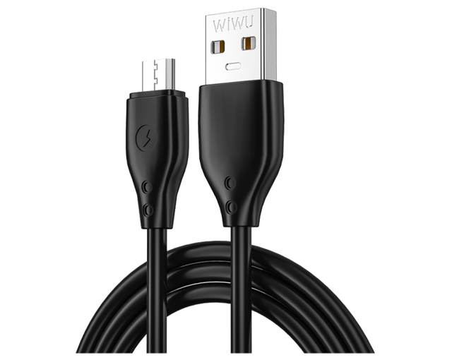 WiWU Wi-C001 Pioneer Series USB-A to Micro USB 27W Cable 1.2m