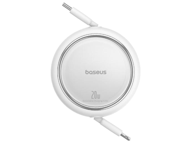 Baseus 20W Free2Pull Both-Way Retractable Type-C to Lightning Fast Charging Data Cable 1M