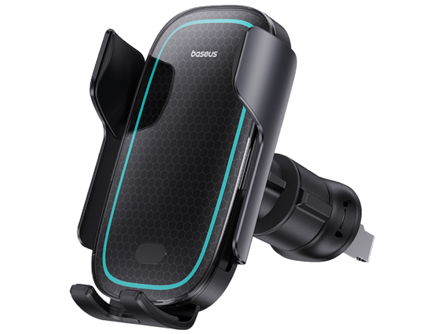 بيسوس Milky Way Pro Series حامل هاتف كهربائي للسيارة مع شحن لاسلكي 15واط