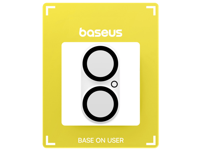 Baseus Crystal Series Lens Protector, Ip 16 & 16 Plus, Transparent