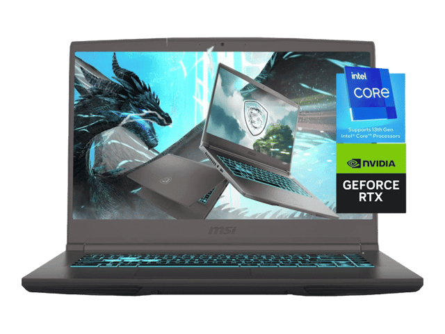 MSI GF63 Thin - Intel® Core™ i7-13620H 13th Generation 10 Co