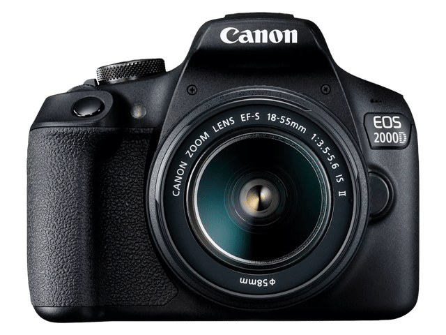 كانون EOS 2000D كاميرا مع عدسه  EF-S 18-55mm IS II Lens