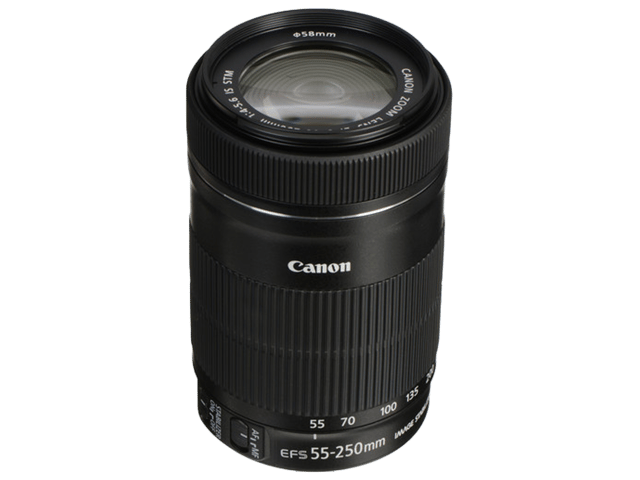 كانون  EF-S 55-250mm f/4-5.6 IS عدسه