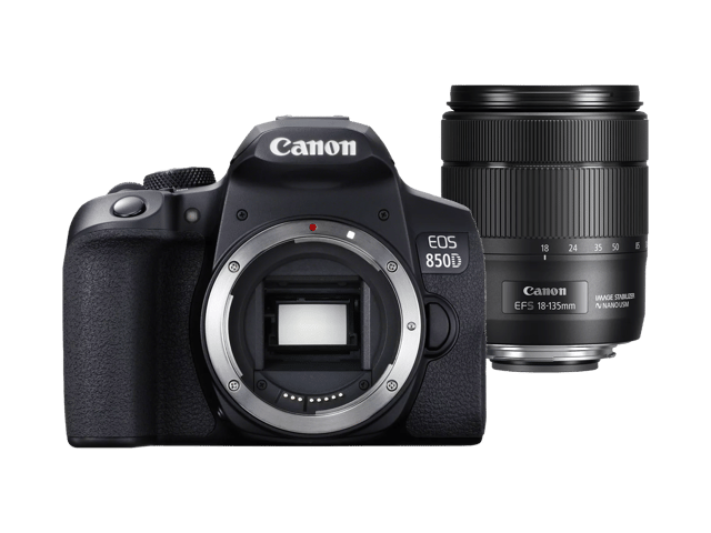 كانون 850d Dslr Camera With 18-135mm كاميرا مع عدسه