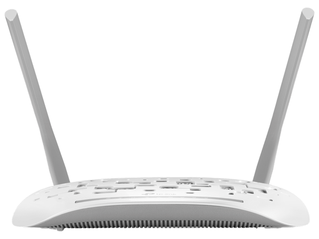 تي بي لينك TD-W8961N راوتر مزود بمودم ADSL2+ واي فاي بسرعة 300 ميجابايت في الثانيه