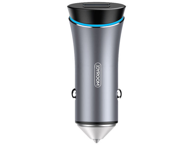 جوي رووم JR-C08 شاحن سيارة من سلسلة Extreme Speed بمنفذي USB QC3.0 و2.4A