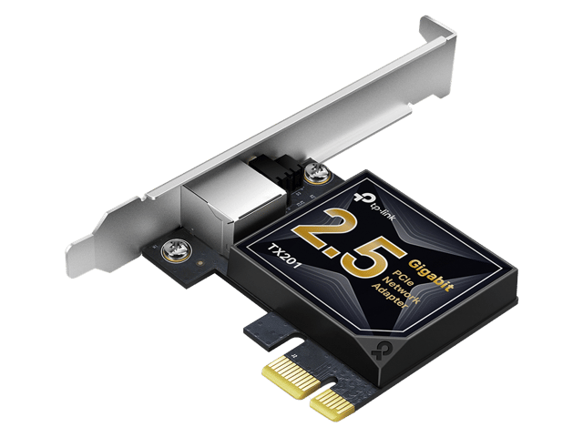 تي بي لينك TX201 PCIe محول شبكة بسرعة 2.5 جيجابايت