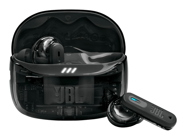JBL Tune Beam 2 True Wireless Noise Cancelling Earbuds Ghost Edition