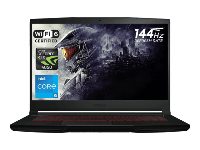 MSI Thin 15 B13VE-3023US 15.6" Core i5 13420H; RTX 4050 6GB; 16GB DDR4-3200; 512GB SSD