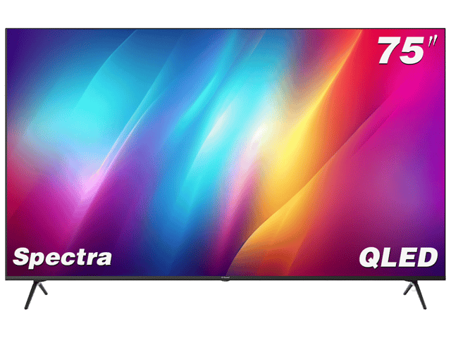 جي جارد سبيكترا تلفزيون 75" بدقة 4K، تلفزيون جوجل QLEDTV