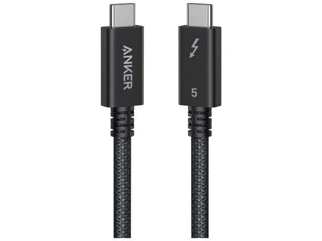 أنكر برايم ثندربولت 5 كييبل (3.3 ft/1.7 ft, 80Gbps, 240W)
