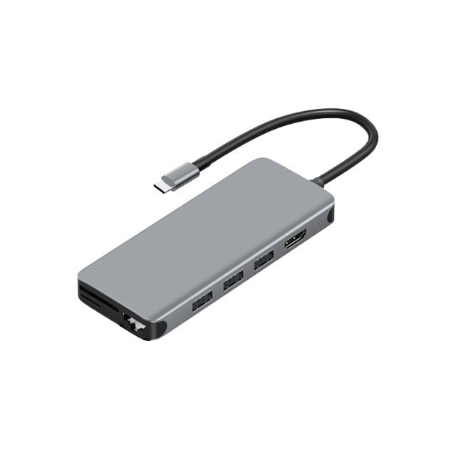 WiWU Alpha 12 in 1 USB Type-C Multifunction Adapter Hub