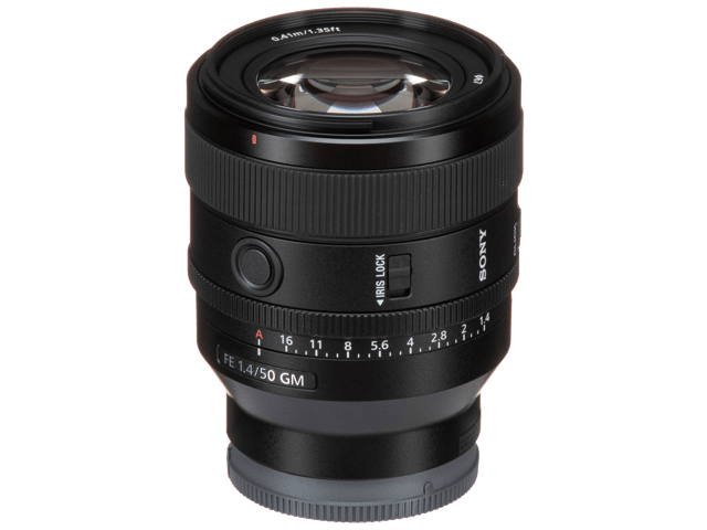 سوني FE 50mm f/1.4 GM عدسة