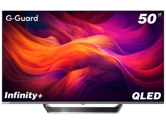 جي جارد انفينيتي + 50" تلفزيون Google TV بتقنية QLED ودقة 4K