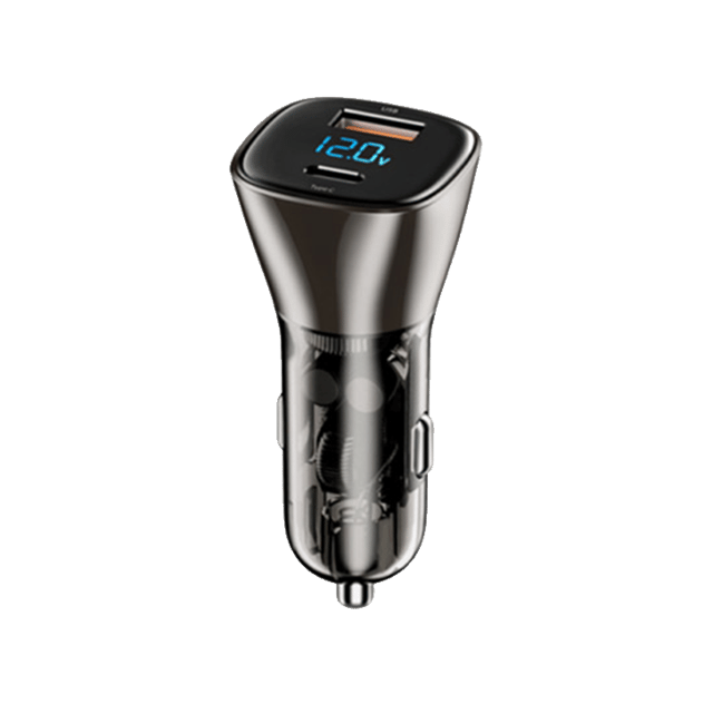 WiWU PC500 Dual Port USB3.0 + Type C PD 72W Car Charger