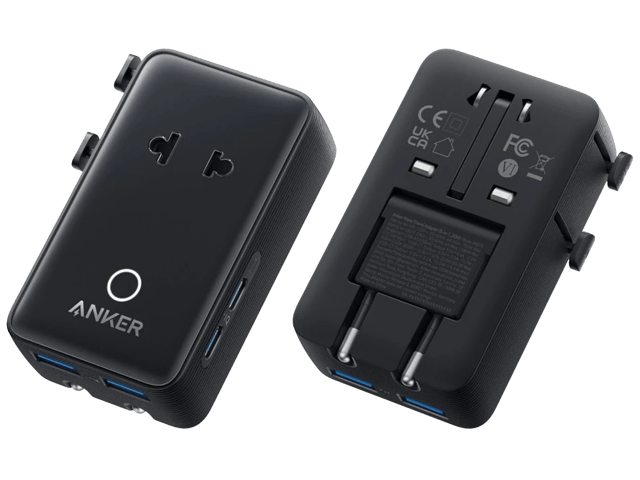 Anker Nano Travel Adapter 5-in-1, 20W, 1-Pack