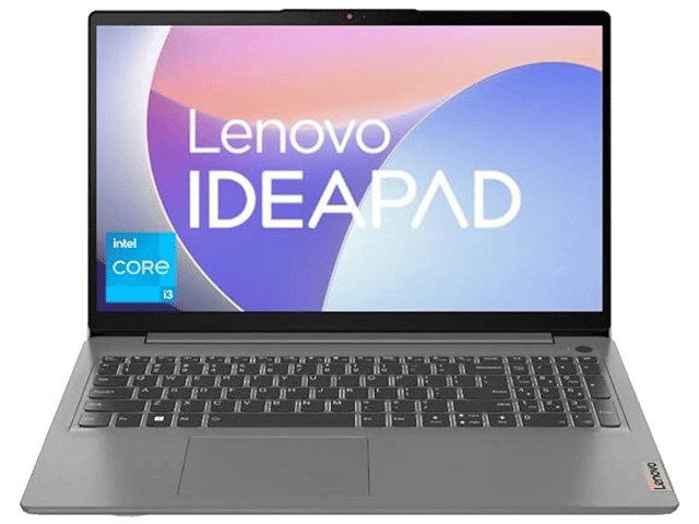 Lenovo Laptop IDEAPAD 3 SLIM Intel Core i3-1315U 13th Gen 8 GB DDR5 Intel Graphics 2GB UHD 512 GB SSD NVMe 15.6" HD 1280x720 LED