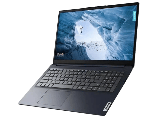 لينوفو IDEAPAD 1 15IRU7 بمعالج Intel Core i5-1335U الجيل الثالث عشر وذاكرة 8 جيجابايت DDR4 وبطاقة رسوميات Intel UHD سعة 2 جيجابايت وقرص تخزين 256 جيجابايت SSD NVMe وشاشة 15.6 بوصة FHD تعمل باللمس