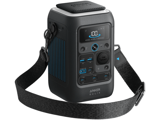 انكر محطة طاقة محمولة SOLIX C300X DC - سعة 288 واط-ساعة، قدرة 300 واط (A1728011)