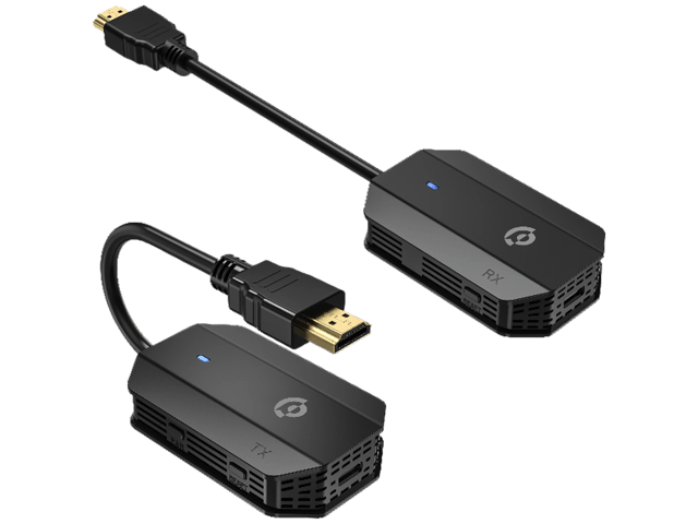 باوراولوجي محول اللاسلكي لعكس شاشة HDMI، يأتي مع كابل USB-C ويدعم دقة Full HD 1080P