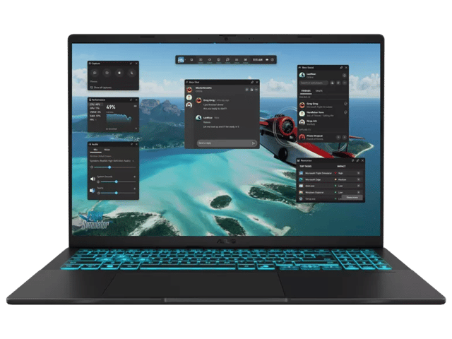 اسوس لابتوب في 16