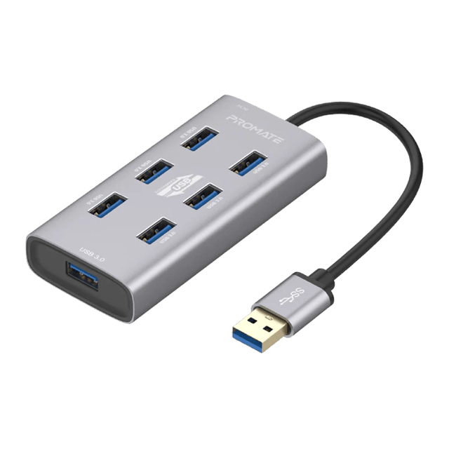 PROMATE 7 in 1 Ultra Compact Multiport Hub