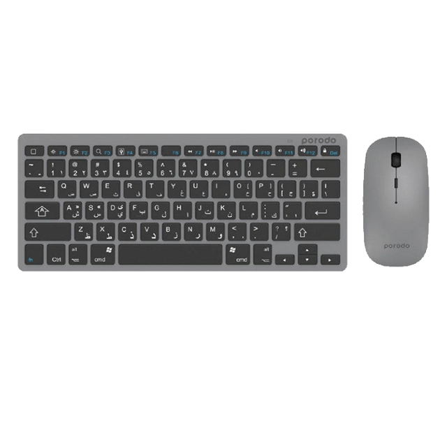 Porodo Wireless Super Slim Keyboard and Mouse